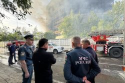 At least 8 dead in building fire in Russian city Fryazino near Moscow