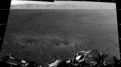 Curiosity drills into base of Mount Sharp