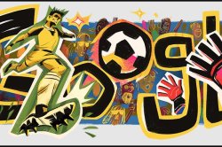 Google Doodle celebrates Copa America soccer championship