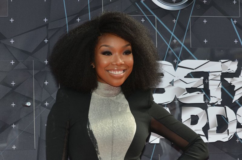 Brandy stars in the new horror film "The Front Room." File Photo by Christine Chew/UPI