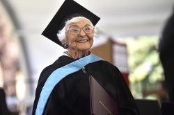 Woman gets her master's from Stanford at the age of 105